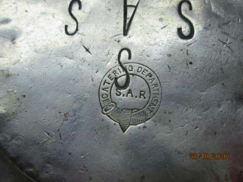 SOUTH AFRICAN RAILWAY - BUTTER DISH