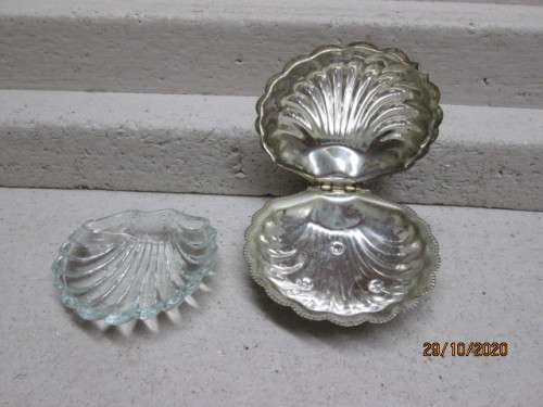 VERY OLD BUTTER DISH