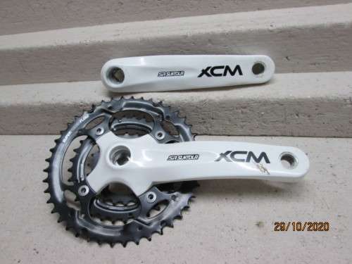 SR SUNTOUR XCM - X2 CRANK HANDLES WITH CHAIN RINGS