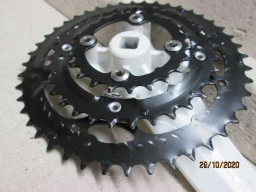 SR SUNTOUR XCM - X2 CRANK HANDLES WITH CHAIN RINGS