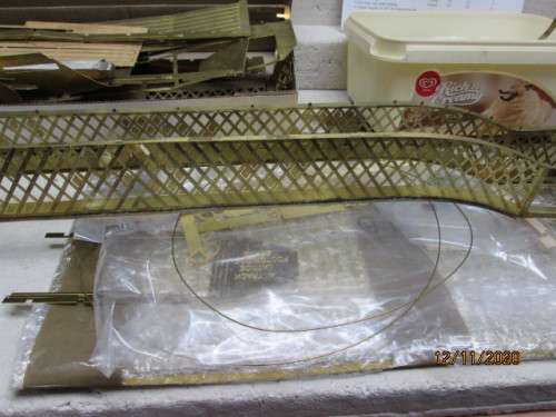 GAUGE 1 : BARRETT STEAM MODELS LTD : LATTICE DOUBLE RAIL FOOTBRIDE KIT