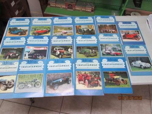 REDUCED TO CLEAR : AUTOMOBILIST SAVVA MAGAZINES X17