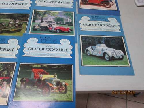 REDUCED TO CLEAR : AUTOMOBILIST SAVVA MAGAZINES X17
