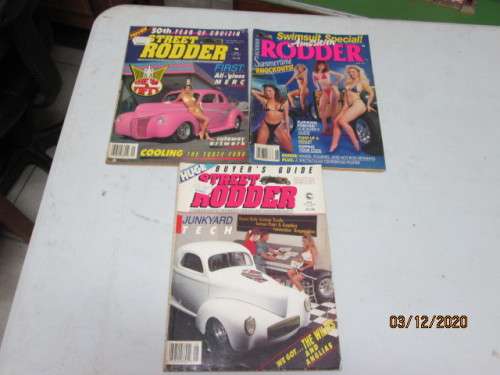 STREET RODDER MAGAZINES - X3