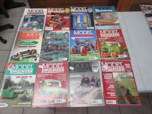MODEL ENGINEER MAGAZINES X12