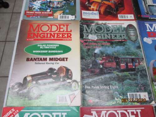 MODEL ENGINEER MAGAZINES X12