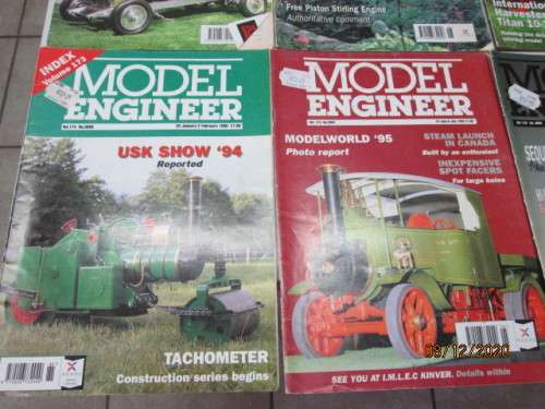 MODEL ENGINEER MAGAZINES X12