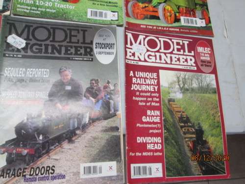 MODEL ENGINEER MAGAZINES X12