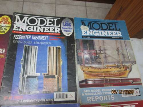 MODEL ENGINEER MAGAZINES X12