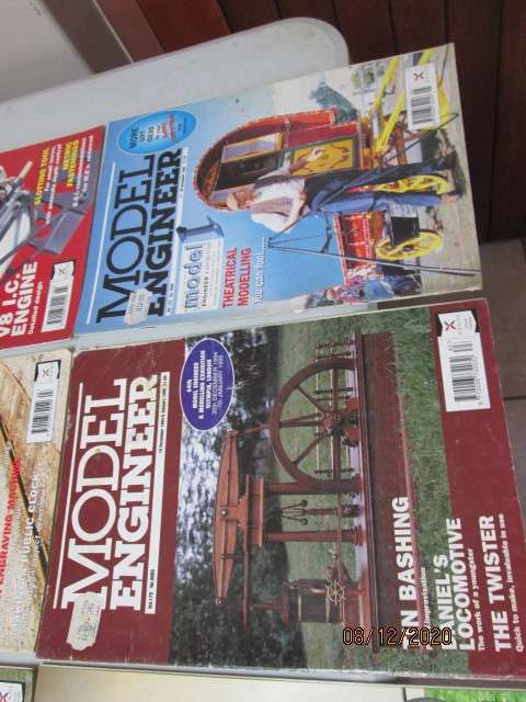MODEL ENGINEER MAGAZINES X12