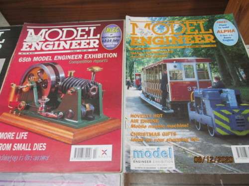 MODEL ENGINEER MAGAZINES X12
