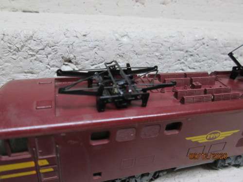 HO SCALE : SAR : SCISSOR BRASS PANTOGRAPH (LIMA REPLACEMENT PANTOGRAPHS)