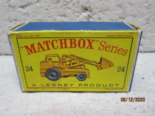 MATCHBOX SERIES : NO:24 HYDRAULIC EXCAVATOR - BOX ONLY