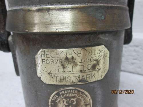 ANTIQUE SAR LAMP - (CRESTLLA ENGINEERING)