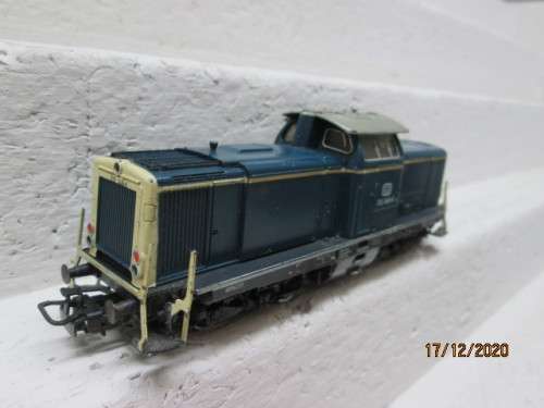 HO SCALE : MARKLIN : BLUE DB DIESEL LOCOMOTIVE