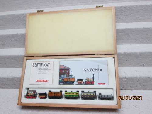 N SCALE : ARNOLD : SAXONIA TRAIN SET - BOXED