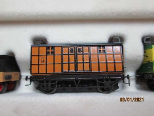 N SCALE : ARNOLD : SAXONIA TRAIN SET - BOXED