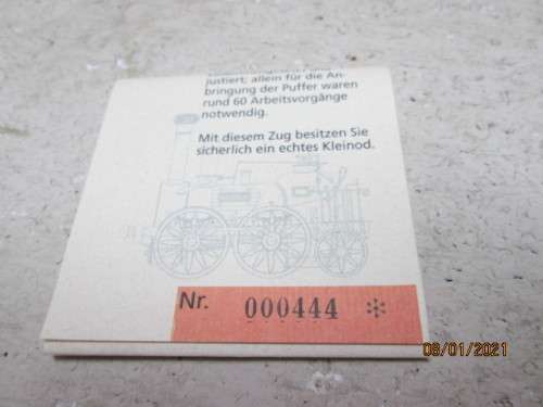 N SCALE : ARNOLD : SAXONIA TRAIN SET - BOXED