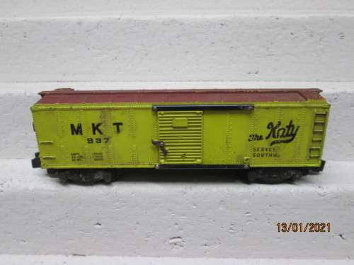 S SCALE : AMERICAN FLYER :THE KATY BOX CAR