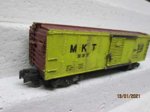 S SCALE : AMERICAN FLYER :THE KATY BOX CAR