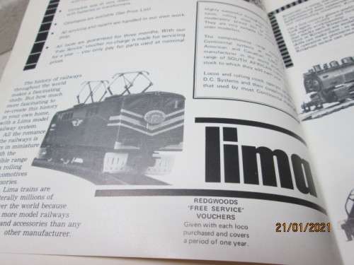 HO SCALE : REDGWOODS CATALOGUE 1980`S