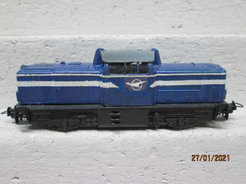 HO SCALE : LIMA SAR : BLUE EXPRESS DIESEL LOCOMOTIVE
