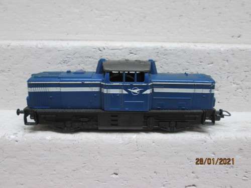 HO SCALE : LIMA SAR : BLUE EXPRESS DIESEL LOCOMOTIVE
