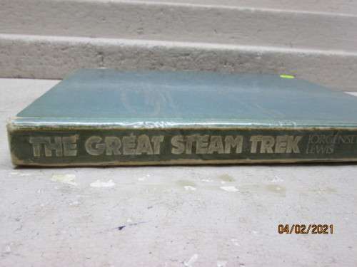 HARD COVER BOOK : THE GREAT STEAM TREK - TRAINS OF SOUTH AFRICA
