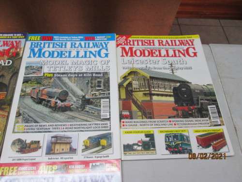 BRITISH RAILWAY MODELLING : MAGAZINES X7