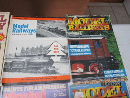 MODEL RAILWAYS : MAGAZINES X11