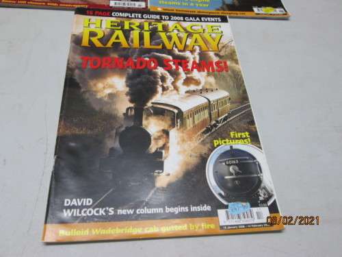 HERITAGE RAILWAY : MAGAZINES X3