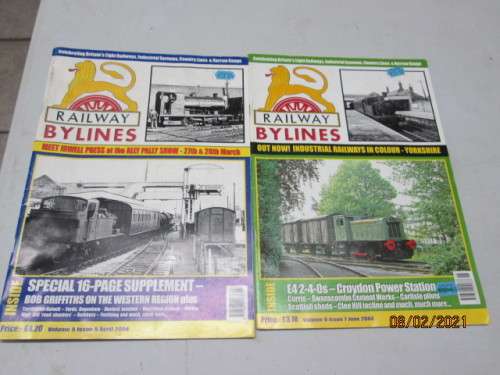 RAILWAY BYLINES : MAGAZINES X2