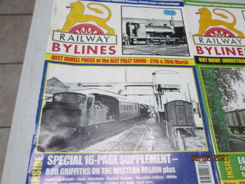 RAILWAY BYLINES : MAGAZINES X2