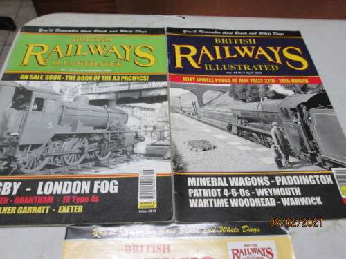 BRITISH RAILWAYS ILLUSTRATED : MAGAZINES X3