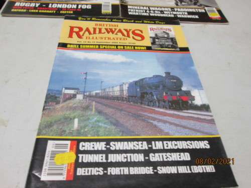 BRITISH RAILWAYS ILLUSTRATED : MAGAZINES X3