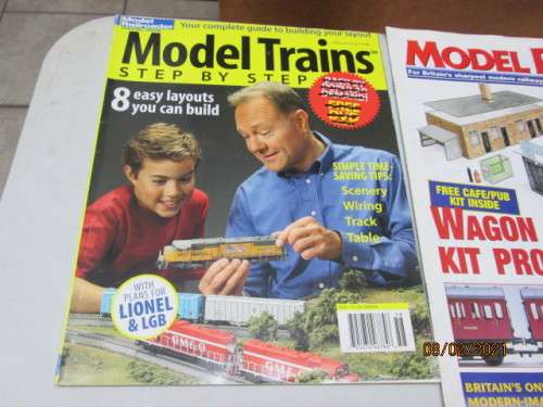 VARIOUS MODEL TRAIN MAGAZINES - X6