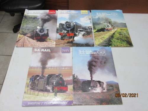 SAR SA RAIL : MAGAZINES X5