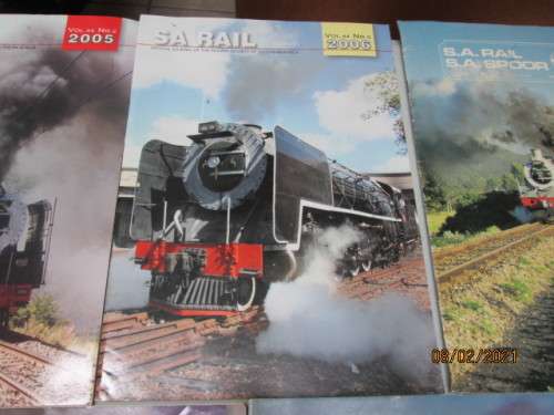 SAR SA RAIL : MAGAZINES X5