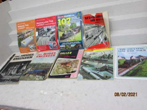 VARIOUS MODEL TRAIN MAGAZINES - X9