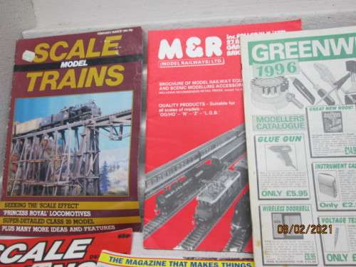 VARIOUS MODEL TRAIN MAGAZINES - X7