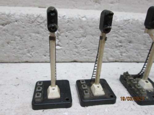 OO SCALE : HORNBY DUBLO : X4 RAIL ROBOTS + SWITCH