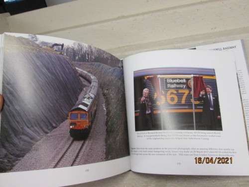 HARD COVER BOOK : THE BLUEBELL RAILWAY REVISITED