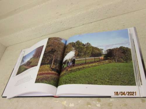 HARD COVER BOOK : THE BLUEBELL RAILWAY REVISITED
