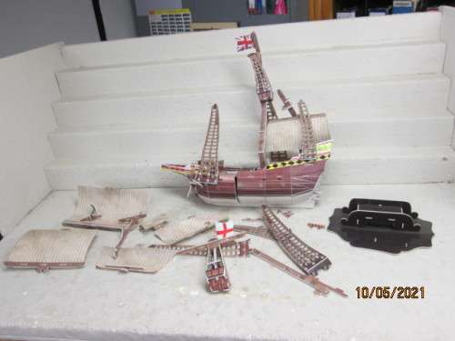 3D PUZZLE SHIP