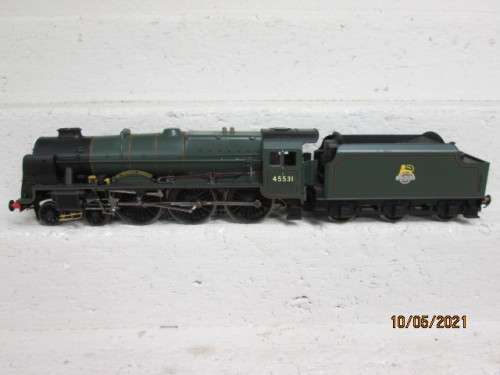 OO SCALE : HORNBY CLASS 7P : 4-6-0 STEAM LOCOMOTIVE - BOXED