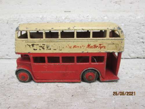 DINKY TOYS : OLD STYLE DOUBLE DECKER BUS