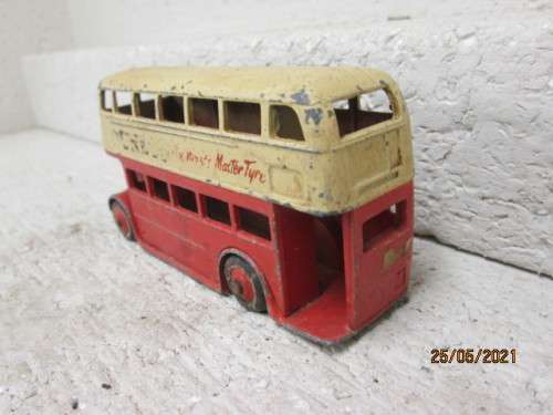 DINKY TOYS : OLD STYLE DOUBLE DECKER BUS