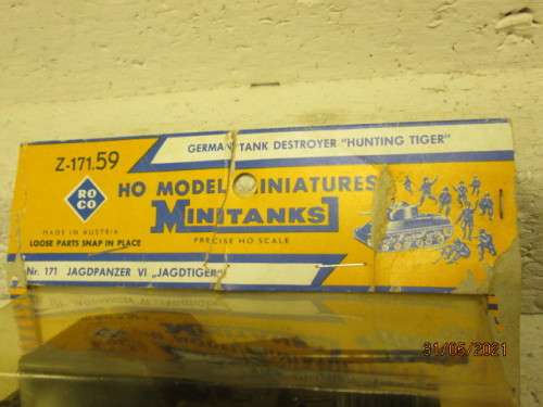 HO SCALE : ROCO : MINITANKS: GERMAN TANK DESTROYER - BOXED