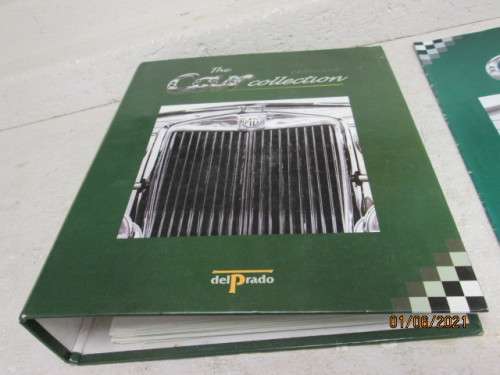 DELPRADO : THE ULTIMATE CAR COLLECTION MAGAZINES + FILE