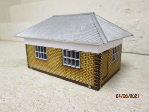 HO SCALE : SAR HOUSE (STYLE No 3 RAILWAY OUTBUILDING/STATION BUILDING
